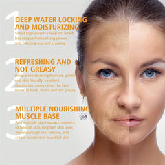 Sheep Moisturizing Cream 100g Reduce Wrinkles Hydrating Gentle Nourishing Skin