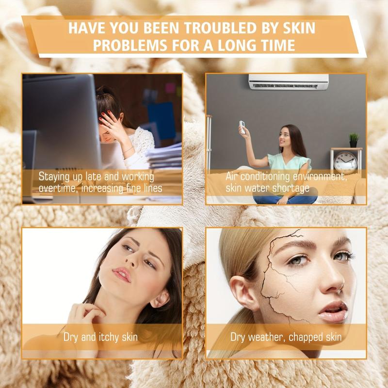 Sheep Moisturizing Cream 100g Reduce Wrinkles Hydrating Gentle Nourishing Skin