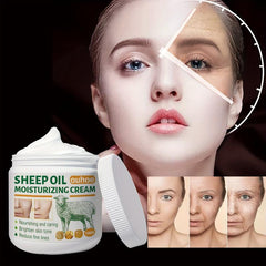 Sheep Moisturizing Cream 100g Reduce Wrinkles Hydrating Gentle Nourishing Skin