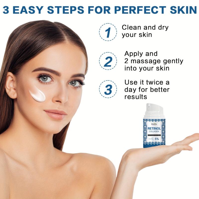 Retinol Face Cream for All Skin Types Men and Women