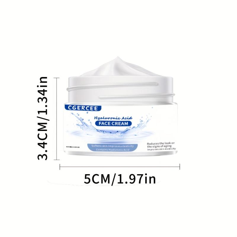 Hyaluronic Acid Moisturizer Cream for Smooth Wrinkle & Anti-Aging