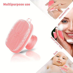 Silicone Face Scrubber Brush For Women Facial Cleansing Waterproof Skin Care