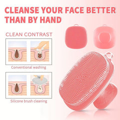 Silicone Face Scrubber Brush For Women Facial Cleansing Waterproof Skin Care