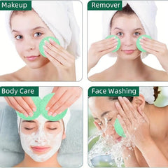 60 Pcs Compressed Facial Sponges Round Face Wash Sponges Exfoliating Sponge