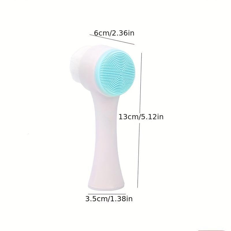 3D Facial Cleansing Massage Brush Face Wash Deep Pore Cleansing