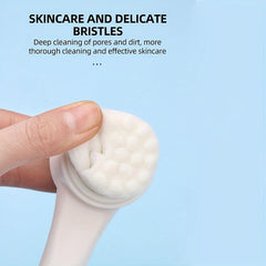 3D Facial Cleansing Massage Brush Face Wash Deep Pore Cleansing
