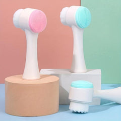 3D Facial Cleansing Massage Brush Face Wash Deep Pore Cleansing