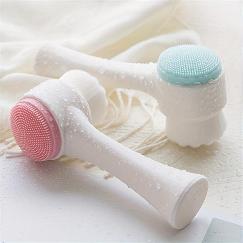 3D Facial Cleansing Massage Brush Face Wash Deep Pore Cleansing