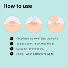 Acne Patches Hydrocolloid Acne Pimple Patch For Covering Zits And Blemishes