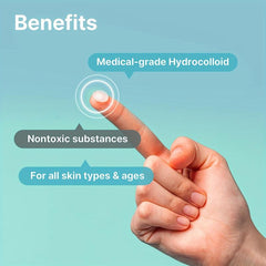 Acne Patches Hydrocolloid Acne Pimple Patch For Covering Zits And Blemishes