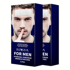 10pcs Men's Forehead Patch Lifting Tightening Wrinkles Aging Resist