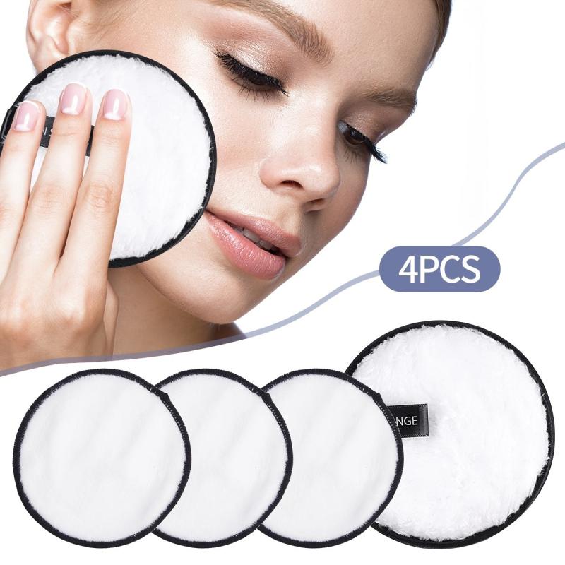 Large & Small Cleansing Puff Set - Reusable Soft Pads