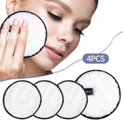 Large & Small Cleansing Puff Set - Reusable Soft Pads