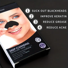 Bamboo Charcoal Blackhead Nose Mask Deep Clean Acne Pores