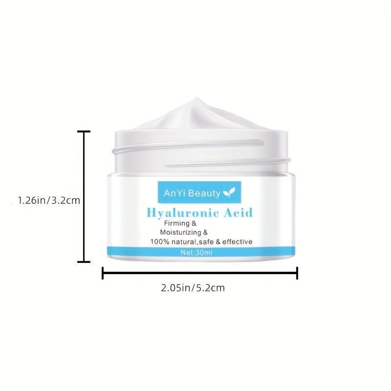 30ml Hyaluronic Acid Face Cream - Skin Moisturizing and Repairing Formula