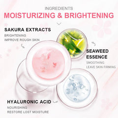 Sakura Sleeping Face Mask Nourishing Night Facial Mask