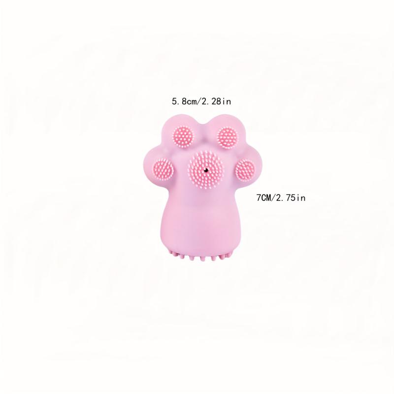 Cat Claw Face Wash Brush Silicone Facial Cleanser