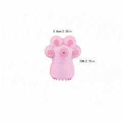 Cat Claw Face Wash Brush Silicone Facial Cleanser