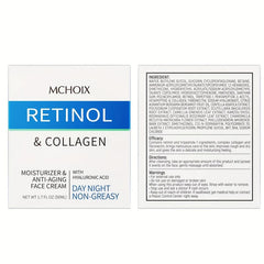 Herbcare Retinol Collagen Facial Cream Anti Wrinkle Anti Aging Firming