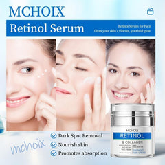 Herbcare Retinol Collagen Facial Cream Anti Wrinkle Anti Aging Firming