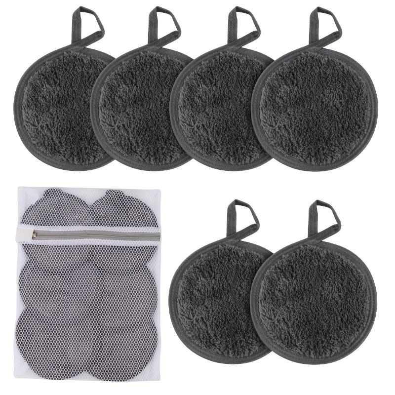 6 Pack Reusable Makeup Remover Wipes Microfiber Pads 19x12