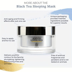 100g Tea Night Sleeping Mask For Face Night Skincare Hydrating Mask