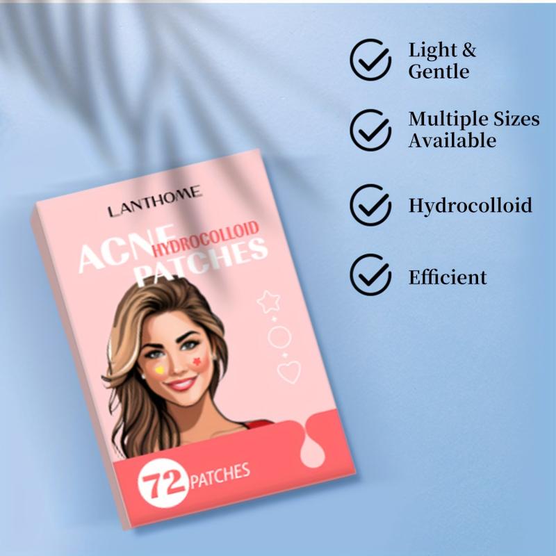 Star Shape Acne Patch 3pcs 72 Patches Breathable Effective Acne Remover