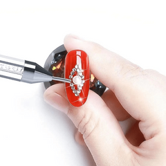 Dual Ended Nail Rhinestone Picker Dotting Tool Crystal Handle