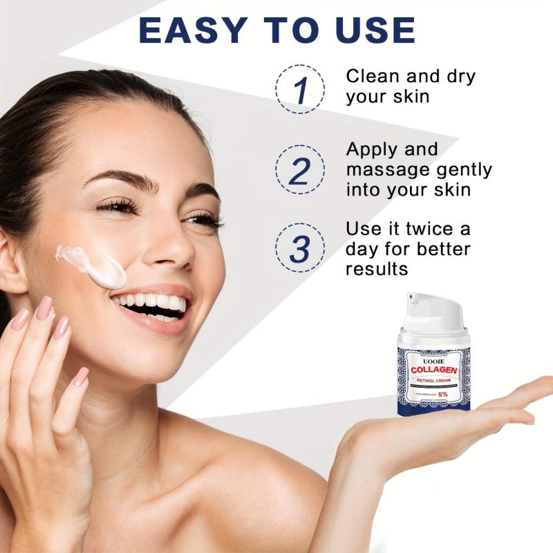 Collagen Retinol Cream 30ml 1Oz With 5 Hyaluronic Acid