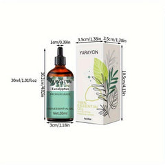 30ml Eucalyptus Essential Oil for Aromatherapy Diffusers & Skin Care