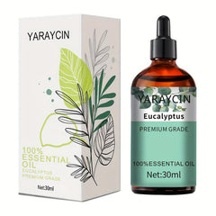 30ml Eucalyptus Essential Oil for Aromatherapy Diffusers & Skin Care