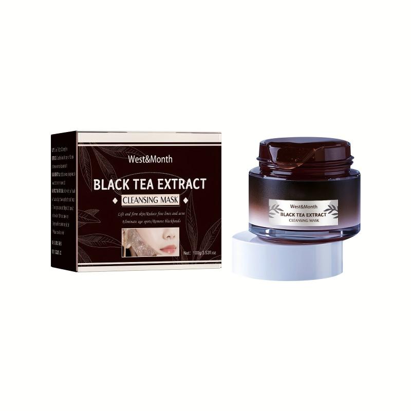 Tea Mask Cleans Pores Refines Skin Tone Rejuvenates Facial Skin Mask