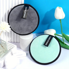 2 pack Velvet Makeup Remover Pads Reusable And Washable Facial Cleansing