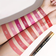 Dual Lipstick Lip Liner Pen Waterproof Lip Pencil