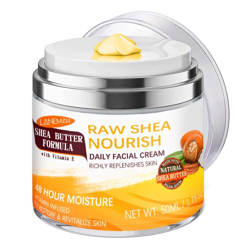 Shea Butter Balm Face Neck Body Hand Nourishing Moisturizer 50ML
