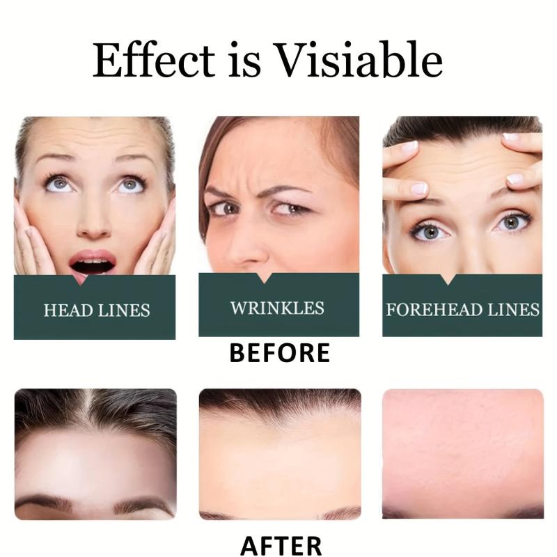 10Pcs Forehead Wrinkle Patches Face Tape Smooth Fine Lines Natural Skin Care