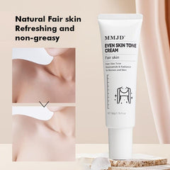 Skin Care Set: Even Skin Tone Cream, Face Moisturizer, Toning Cream