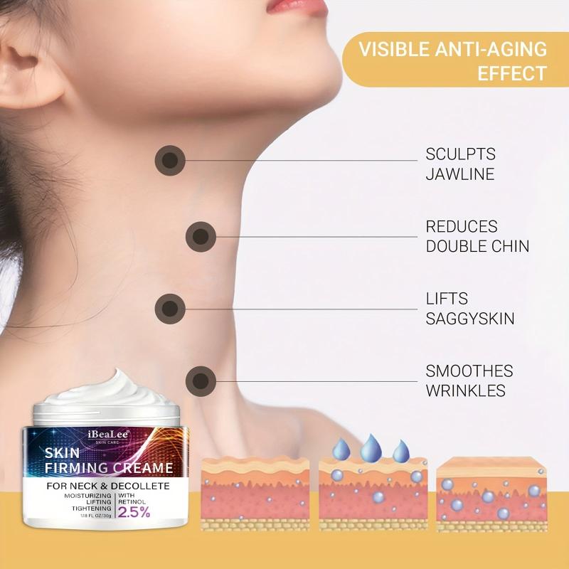 Turmeric Neck Firming Cream with Retinol & Hyaluronic Acid