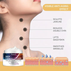 Turmeric Neck Firming Cream with Retinol & Hyaluronic Acid