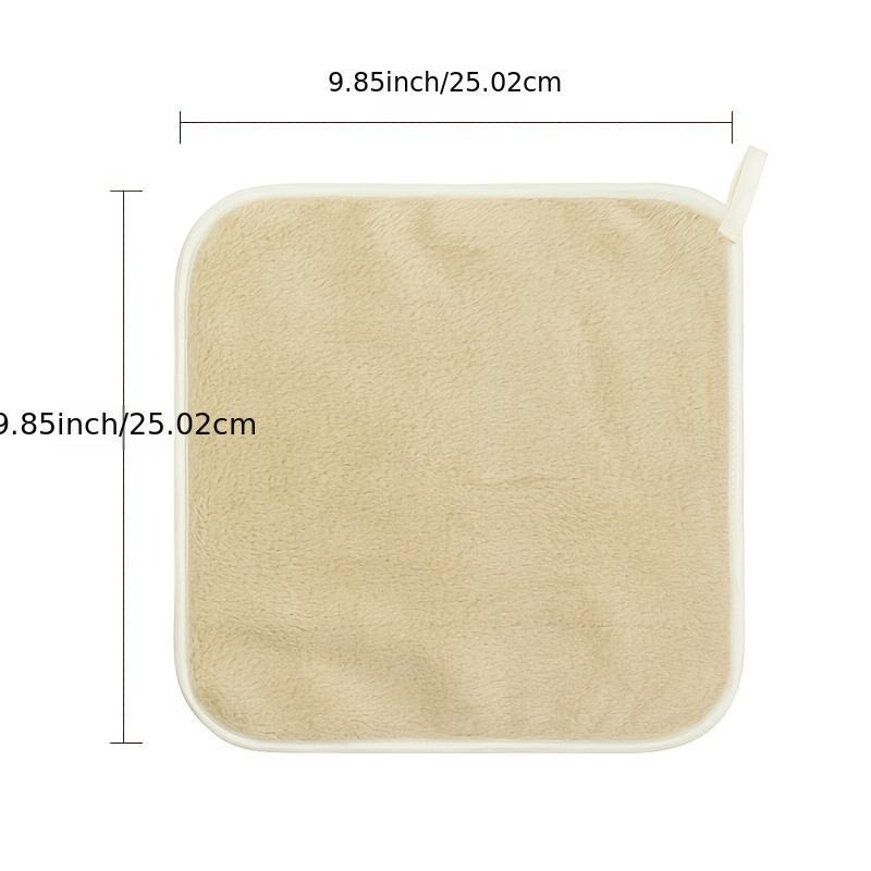 Dual Sided Flannel Facial Cleansing Towel Soft Finish