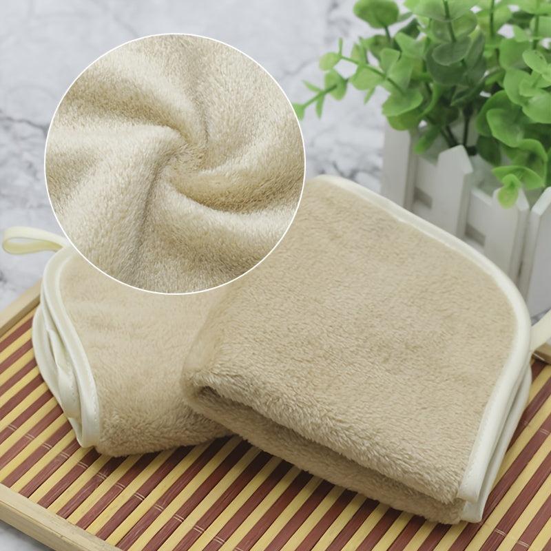 Dual Sided Flannel Facial Cleansing Towel Soft Finish