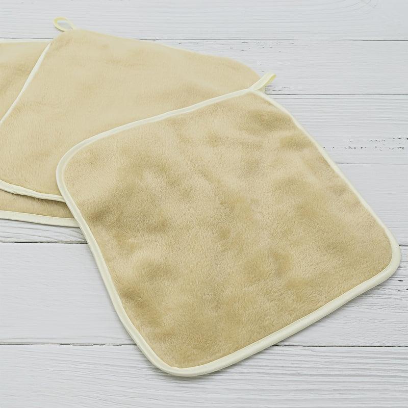 Dual Sided Flannel Facial Cleansing Towel Soft Finish