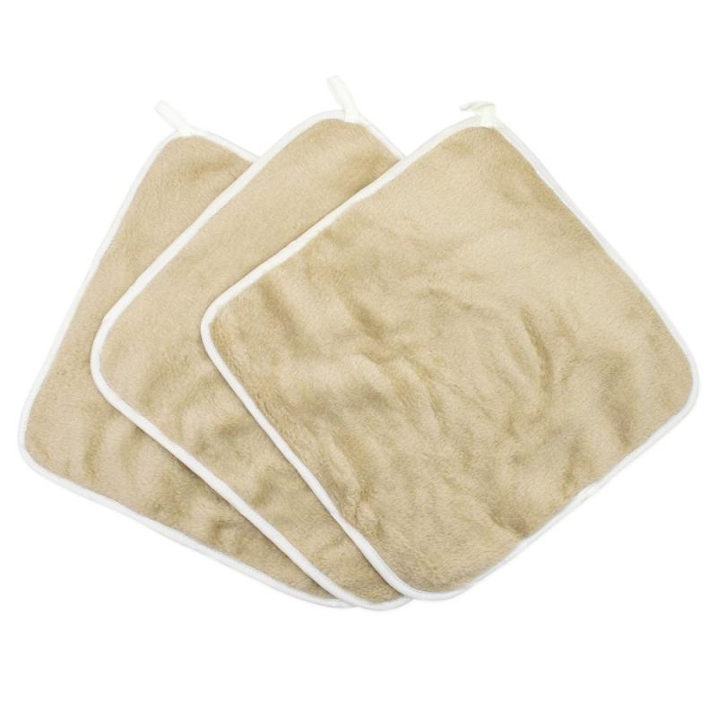 Dual Sided Flannel Facial Cleansing Towel Soft Finish
