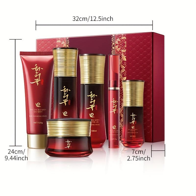 American Muscle Red Ginseng Snail Skin Care Set