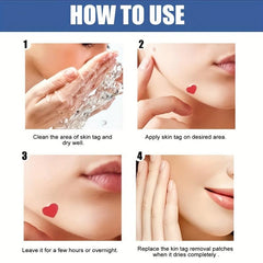 18 pcs Red Heart Shape Acne Concealer Patch for Clear Skin