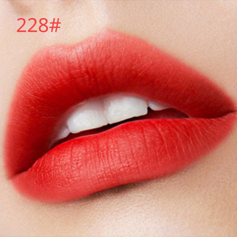Matte Nude Pink Lipstick Pen Waterproof Long Lasting Lip Pencil