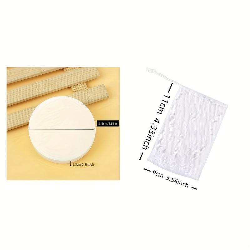 Silk Goat Milk Soap Hand Body Moisturizing Cleanser Cream Foam