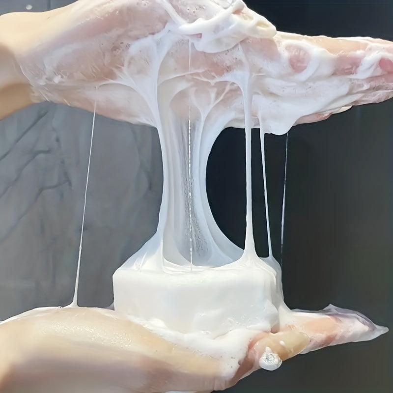 Silk Goat Milk Soap Hand Body Moisturizing Cleanser Cream Foam