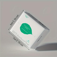 100 Natural Disposable Face & Body Wipes - Makeup Remover & Face Wash Cloths
