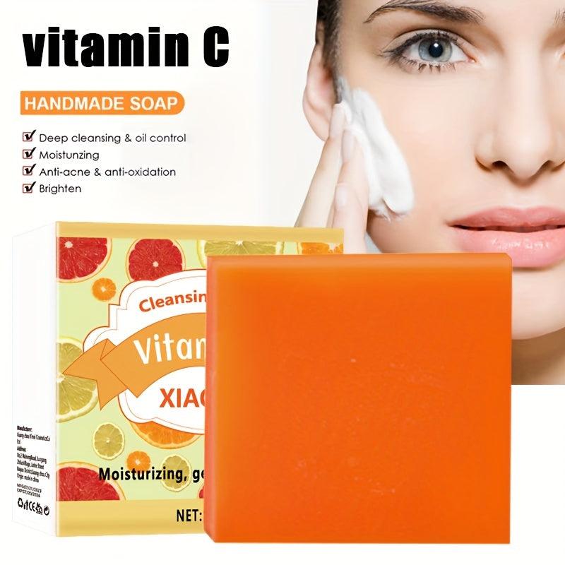 Orange Vitamin C Soap 100g Bar Natural Organic Dark Spots